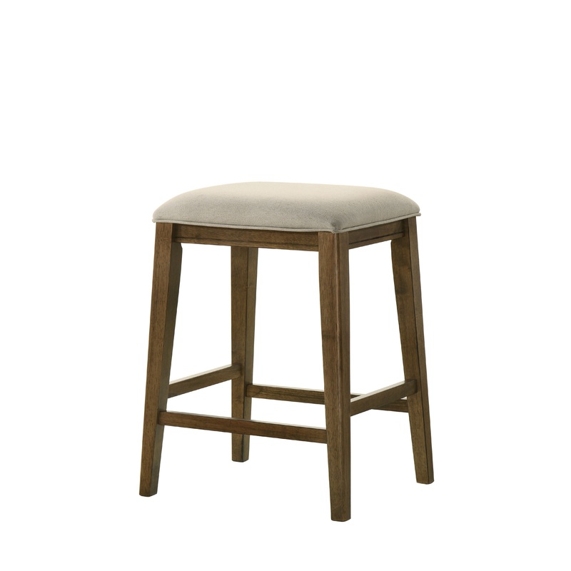 Sasha - 17" Counter Height Stool With Upholstered Seat