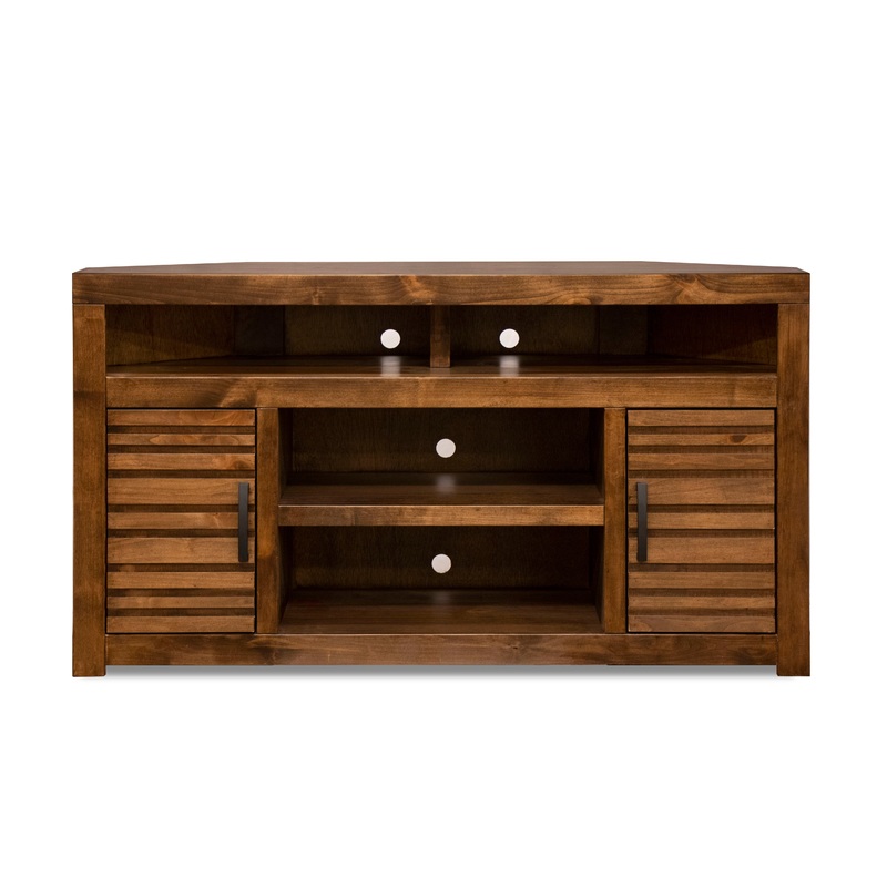 Sausalito - Corner TV Console - Brown