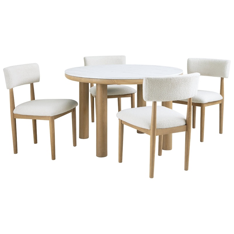 Sawdyn Dining Table and 4 Chairs