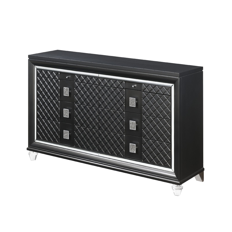 Sawyer - Metallic Dresser - Gray