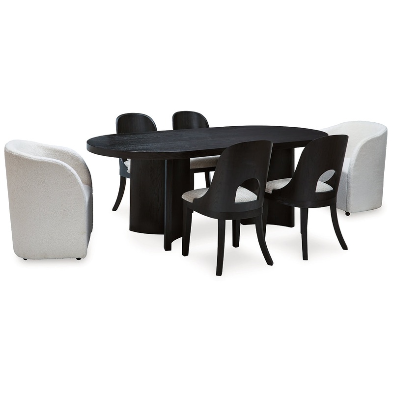 Rowanbeck Dining Table and 6 Chairs
