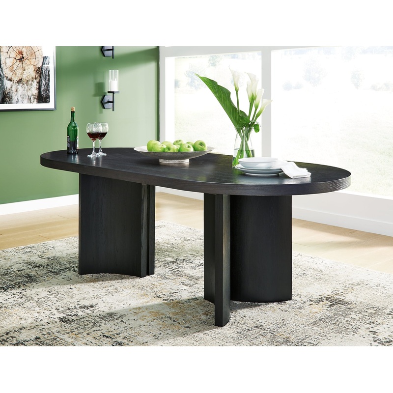 Rowanbeck Oval Dining Room Table