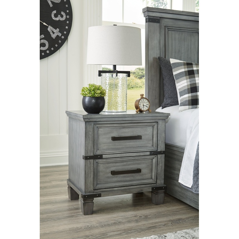 Russelyn Two Drawer Night Stand