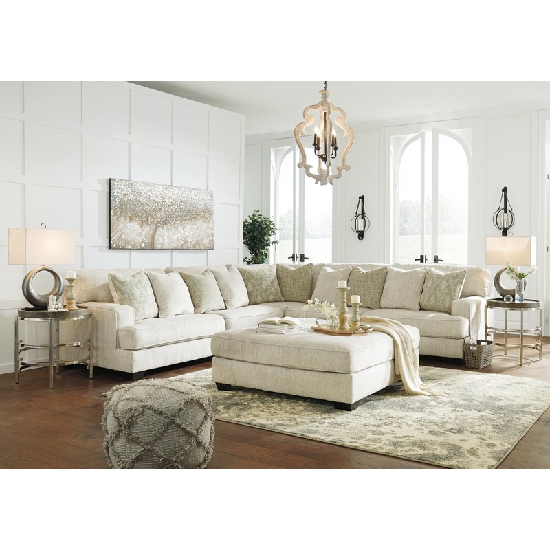 Rawcliffe 3-Piece Sectional with Ottoman