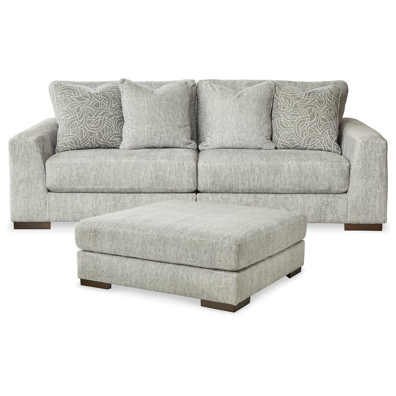 Regent Park 2-Piece Sectional with Ottoman