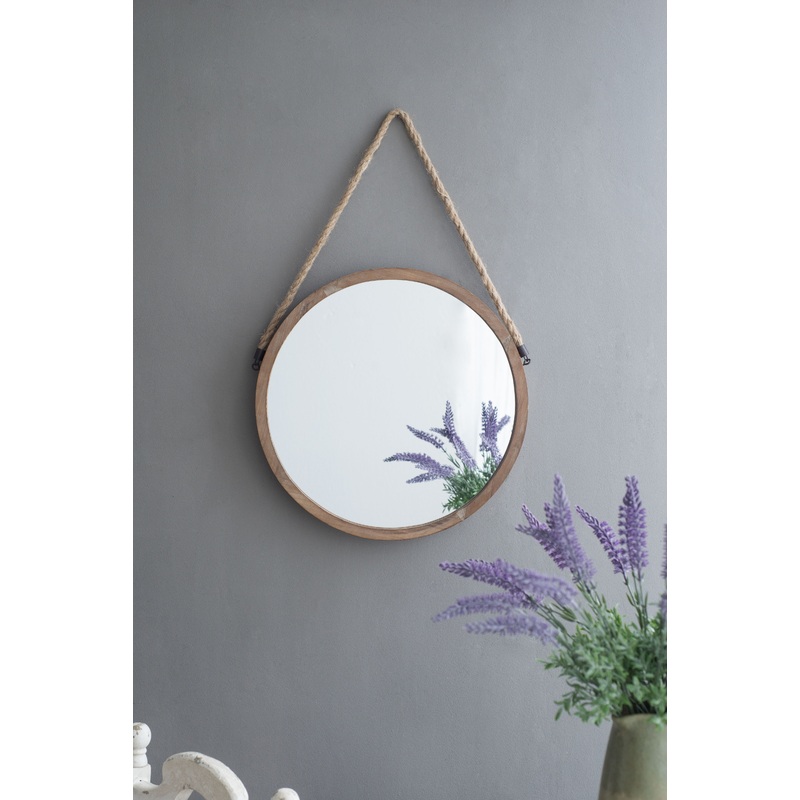 Rally - Wood Mirror - Brown