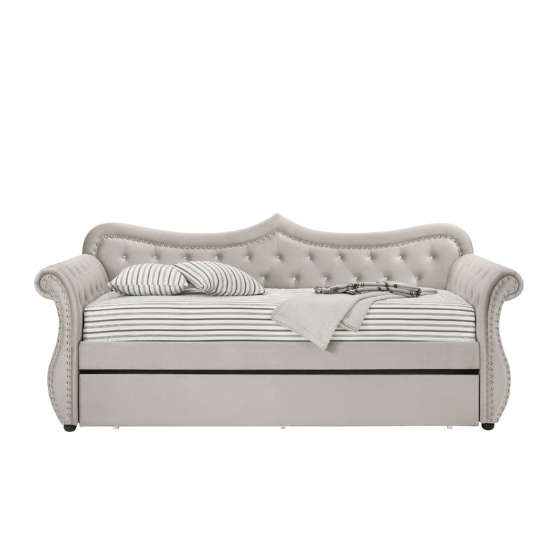 Adkins - Twin Daybed With Trundle - Beige