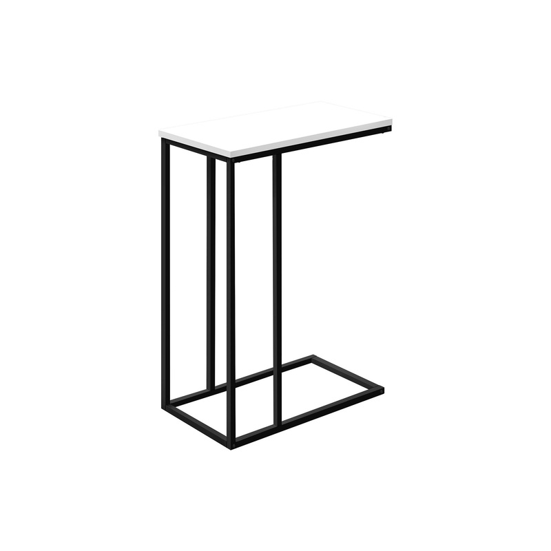 Accent Table, C - Shaped, Space-Saving Functionality