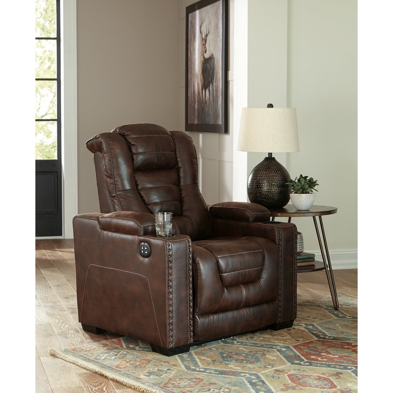 Owner's Box PWR Recliner/ADJ Headrest