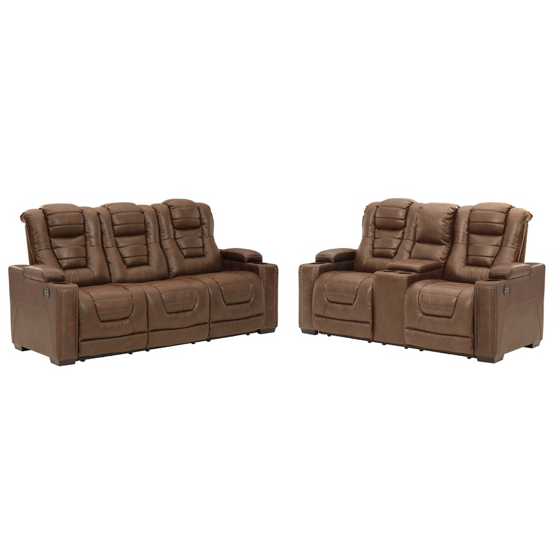Owner's Box Sofa and Loveseat