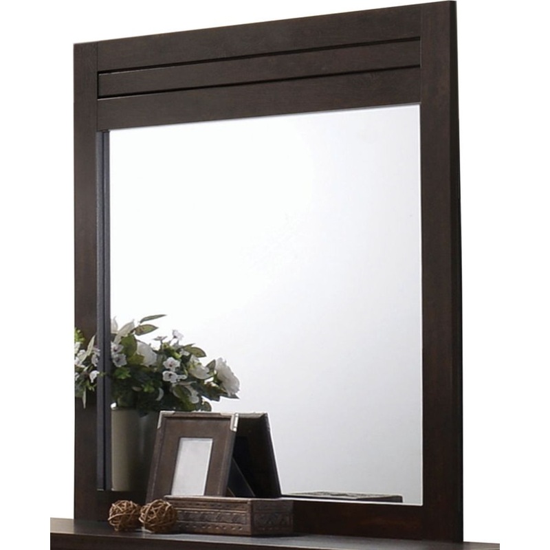 Panang - Mirror - Mahogany