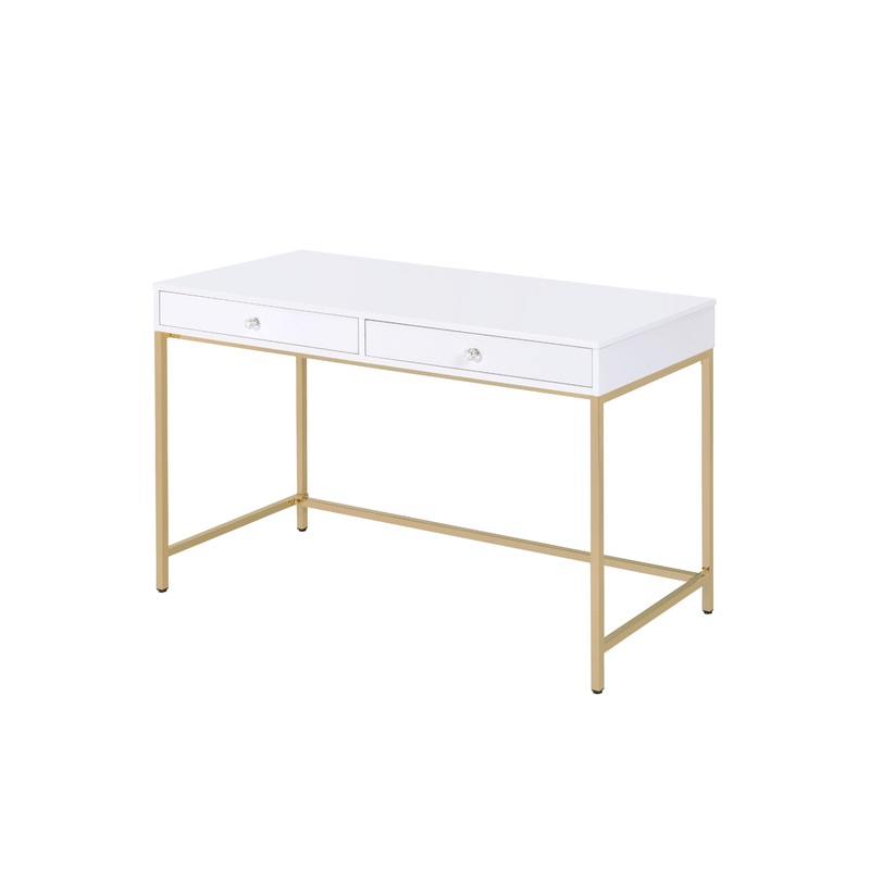 Ottey - High Gloss Writing Desk