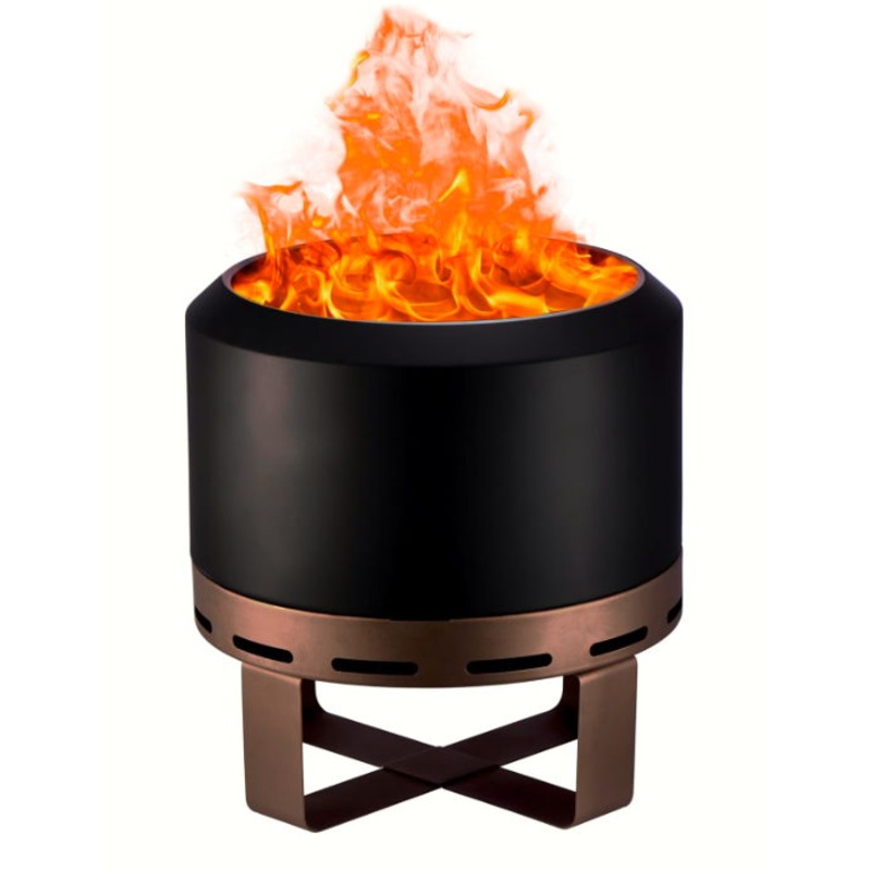 Outdoor Smokeless Fire Pit Stove For Camping Bonfire, Burning Fire Place With Stand For Outside