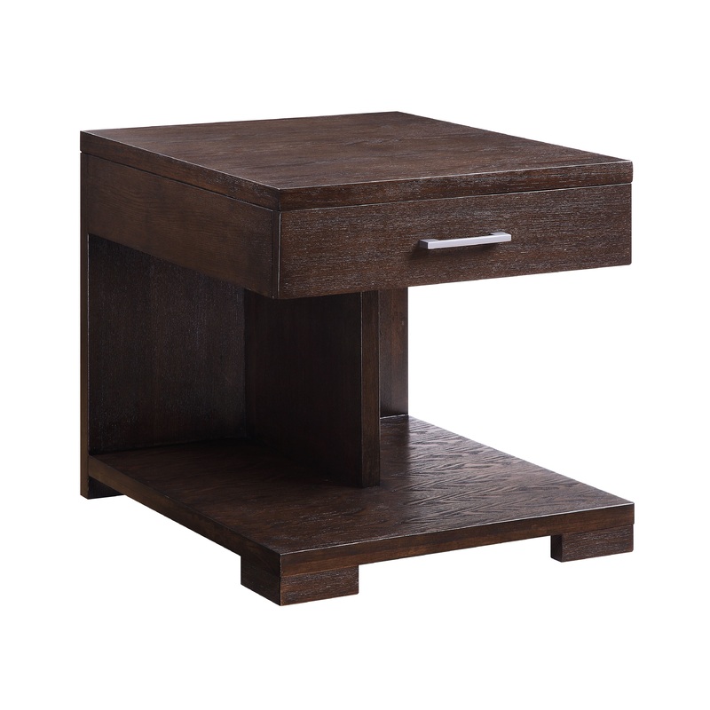 Niamey - End Table - Walnut