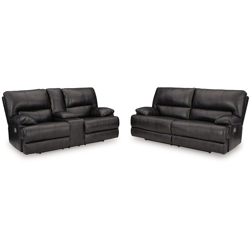 Mountainous Sofa and Loveseat