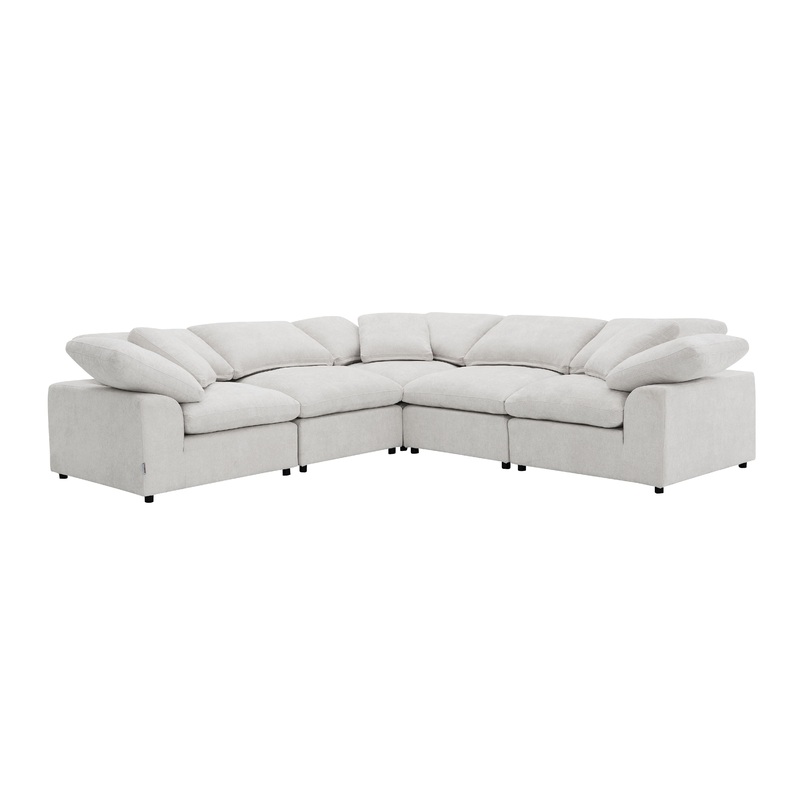 Naveen - 6 Piece Modular Sectional - Ivory