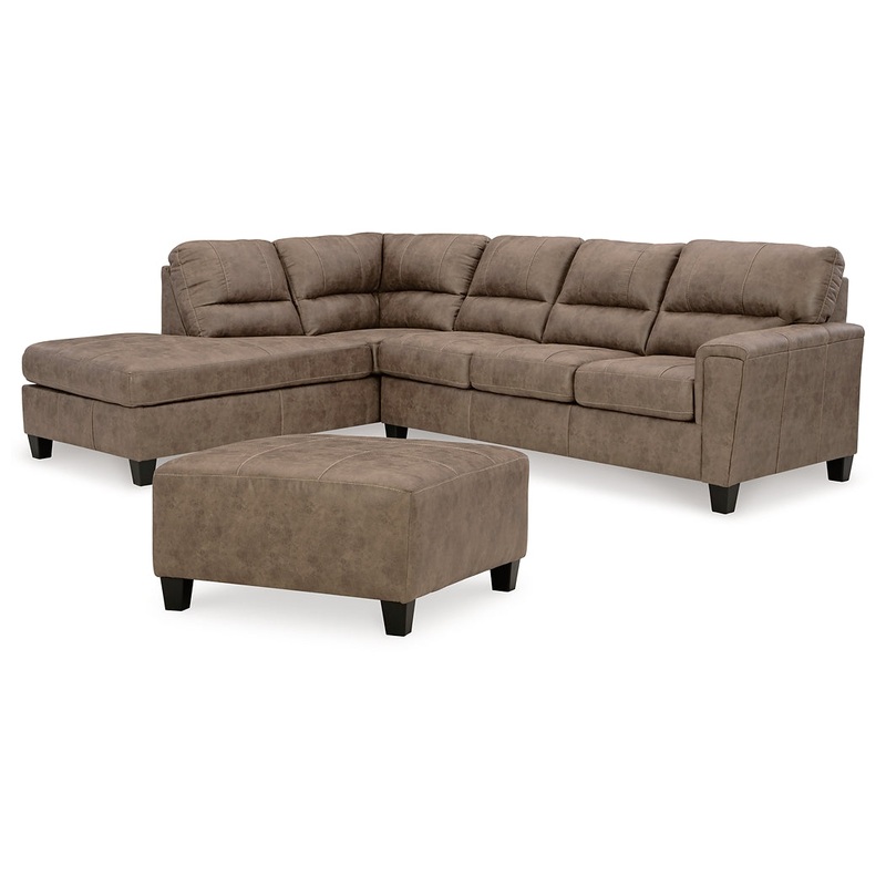 Navi 2-Piece Sectional with Ottoman