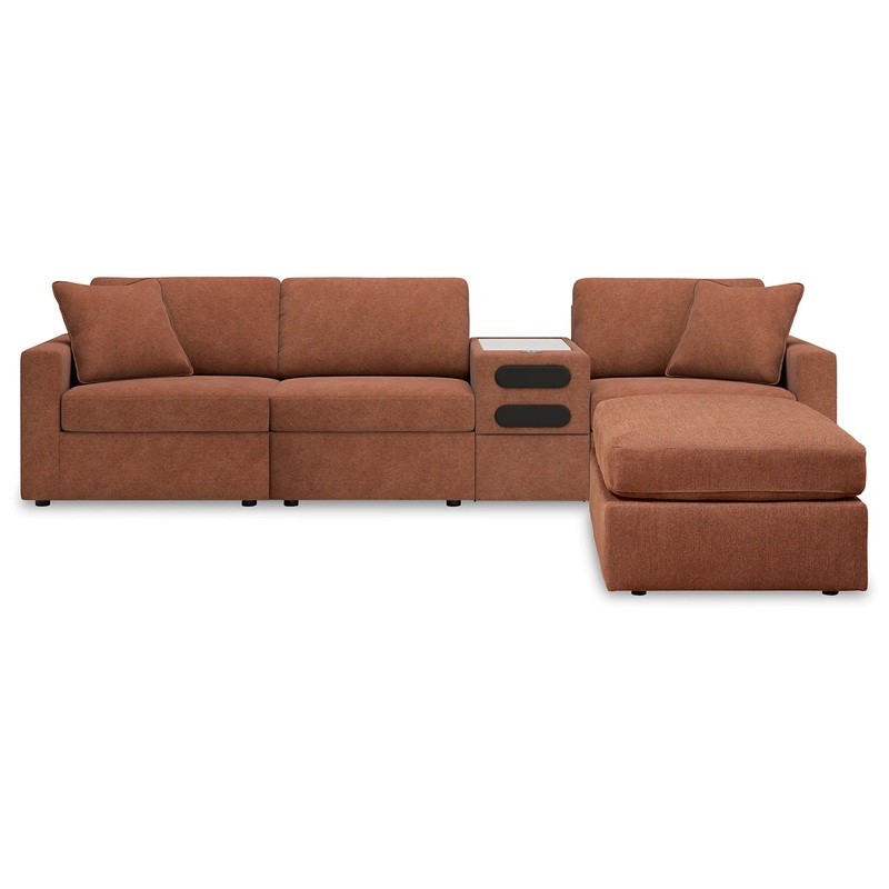 Modmax 4-Piece Sectional with Ottoman