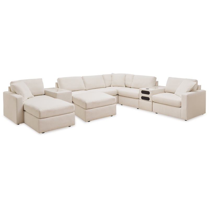 Modmax 8-Piece Sectional with Ottoman