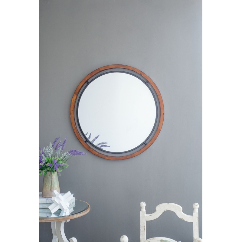 Mogley - Wall Mirror - Brown
