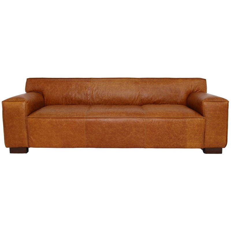 Morgan - Waxy Sofa - Cognac