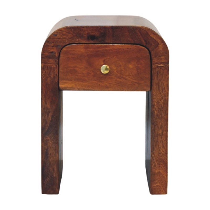 Mini Darcy - Nightstand With Curved Edges