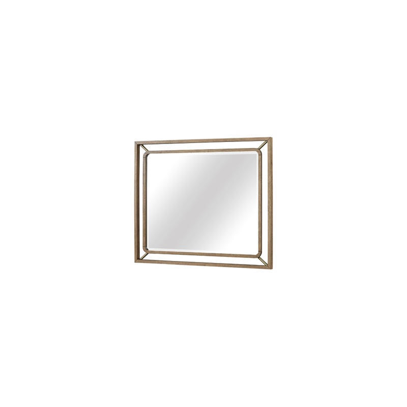 Mirror - Light Brown
