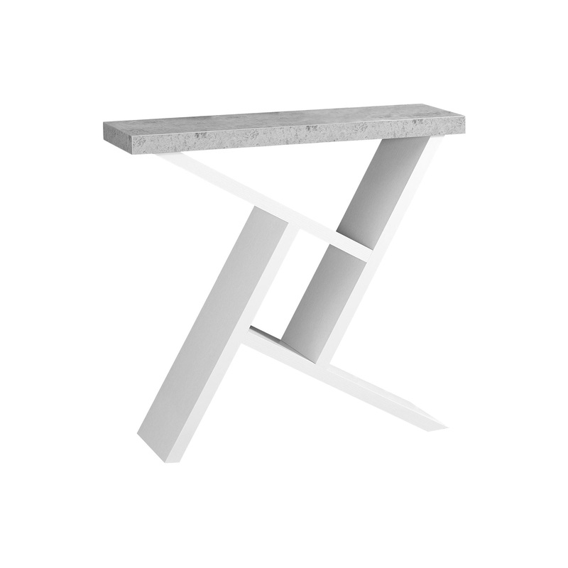 Accent Console Table For Entryway, Spacious Table Top, Contemporary & Modern
