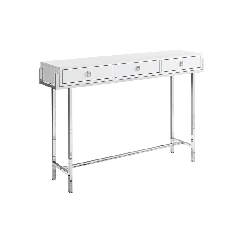 Accent Console Table For Entryway, Storage Drawer, Contemporary & Modern