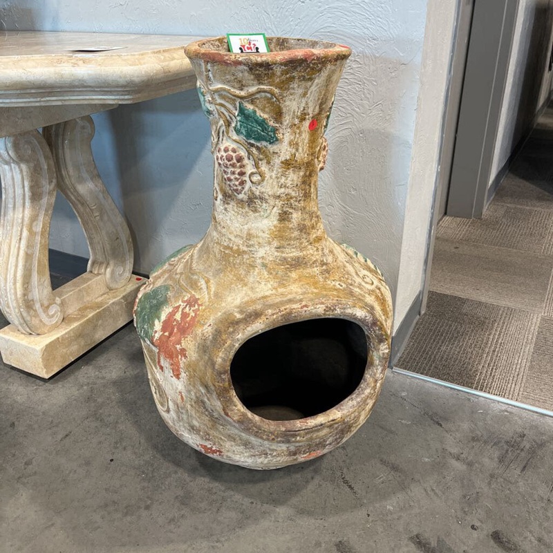 Mexican Clay Chiminea