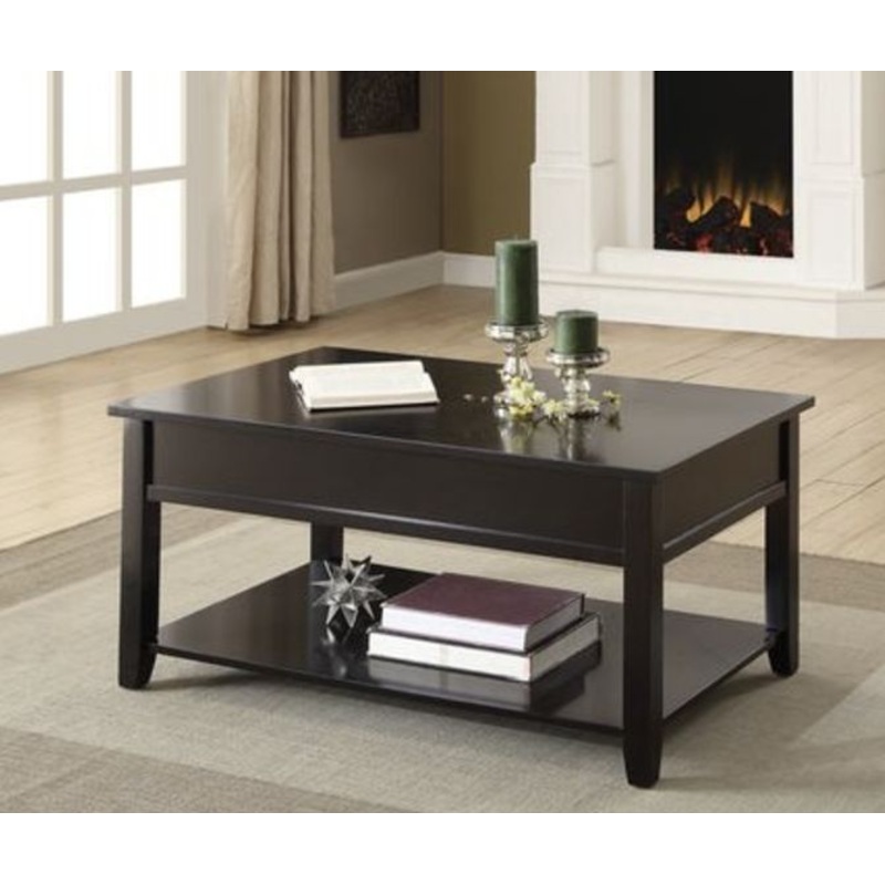 Malachi - Coffee Table With Lift Top - Black