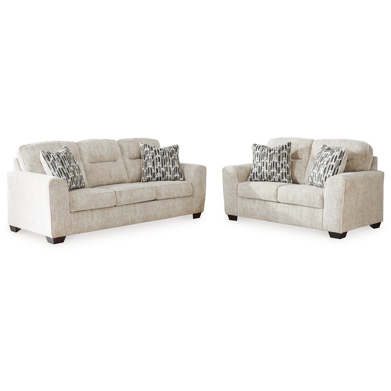 Lonoke Sofa and Loveseat