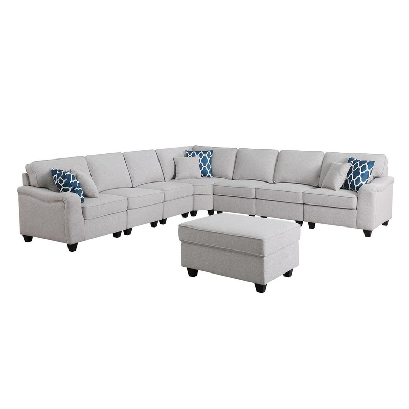 Leo - Comfor Modular Sofa And Ottoman