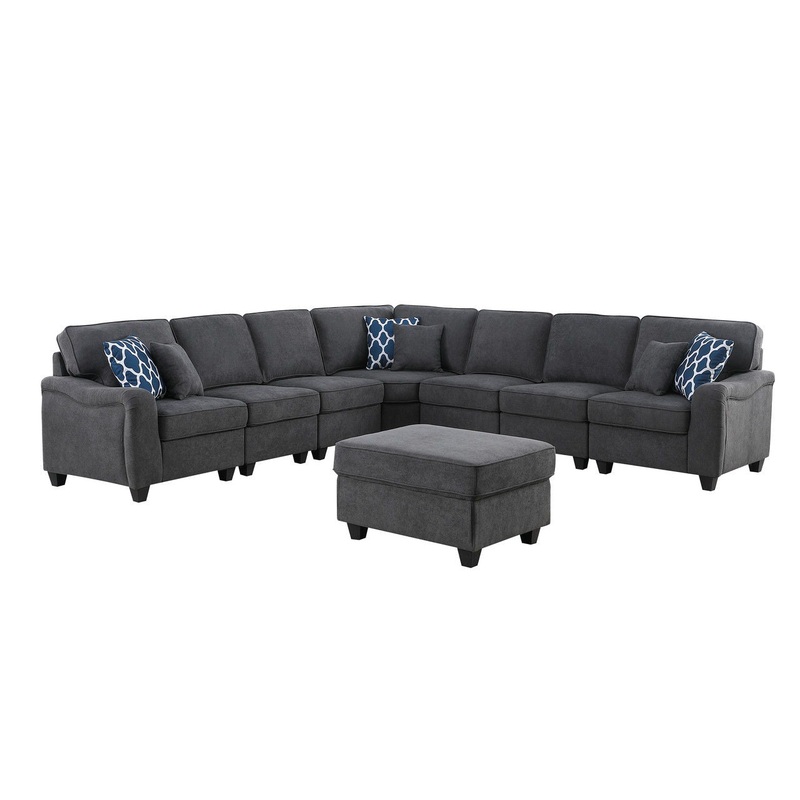 Leo - Woven Modular Sectional Sofa Comfort And Style