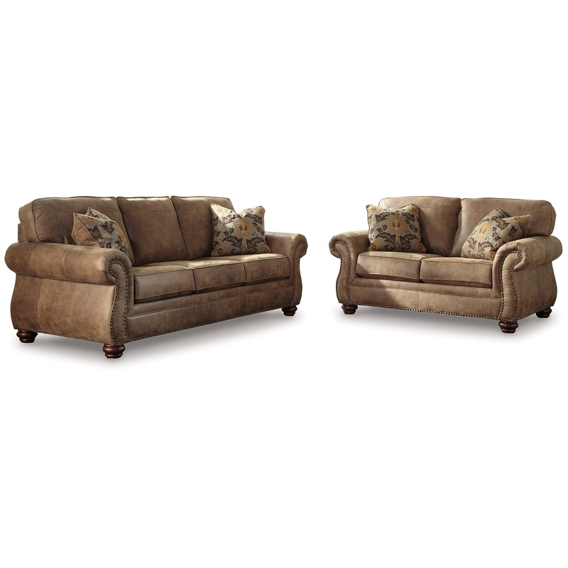 Larkinhurst Sofa and Loveseat