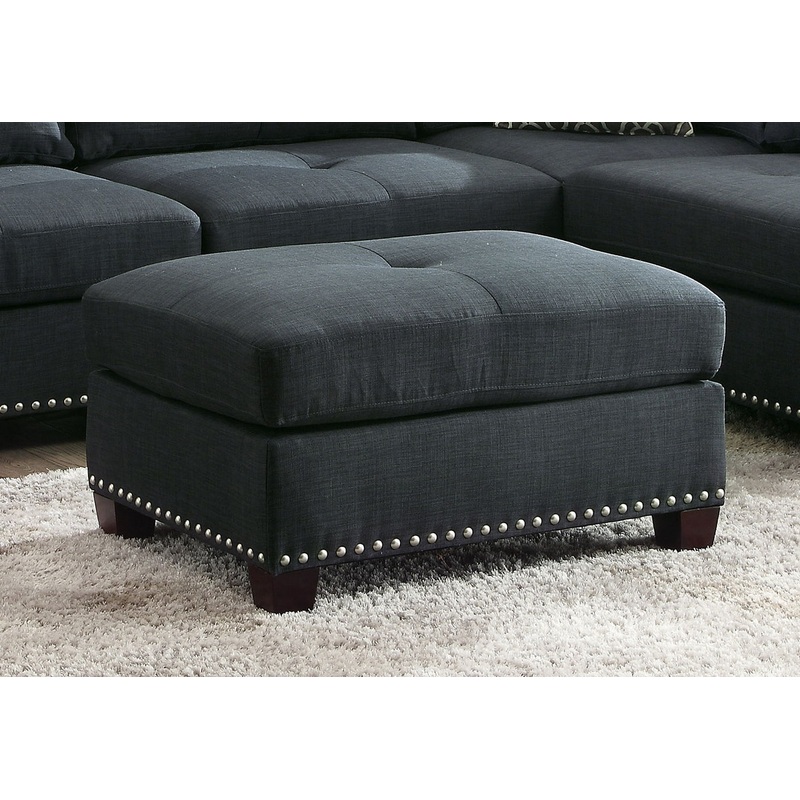 Laurissa - Linen Ottoman