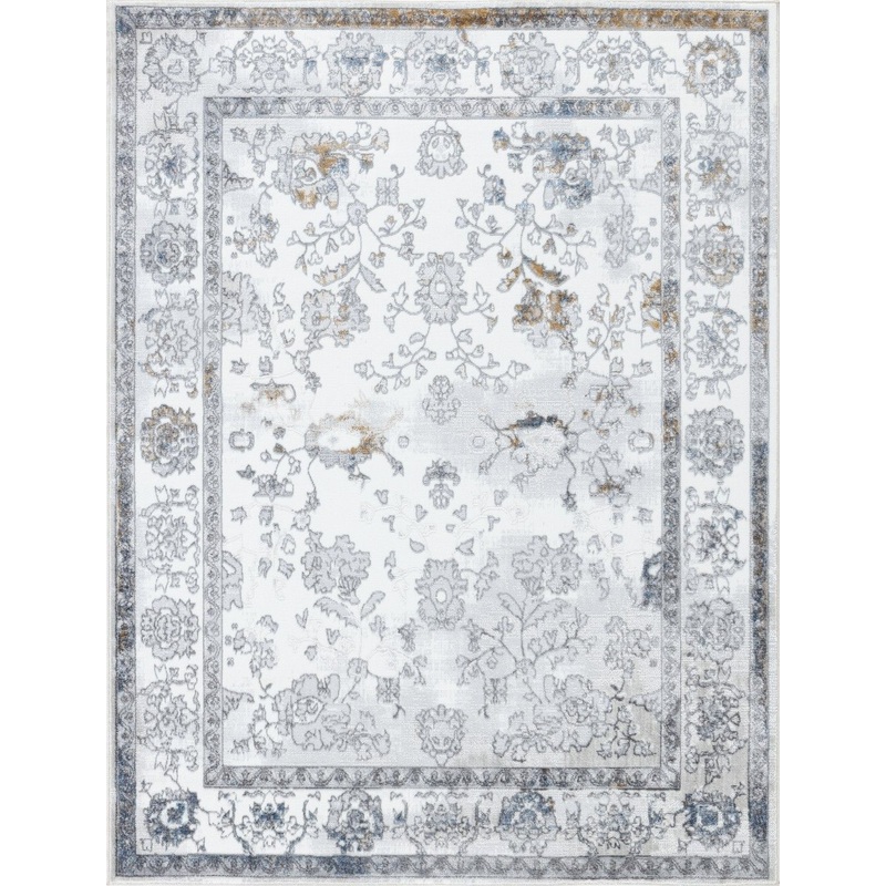 Legacy - 5'3" X 7' Area Rug - Multi / Gray