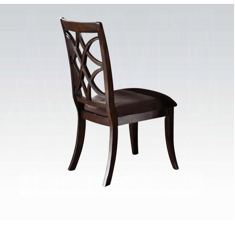 Keenan - Side Chair (Set of 2) - Brown / Dark Walnut