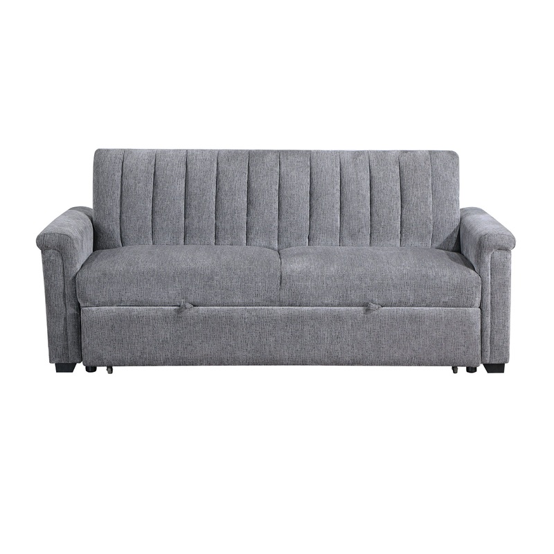 Kona - Pull Out Sofa - Dark Gray