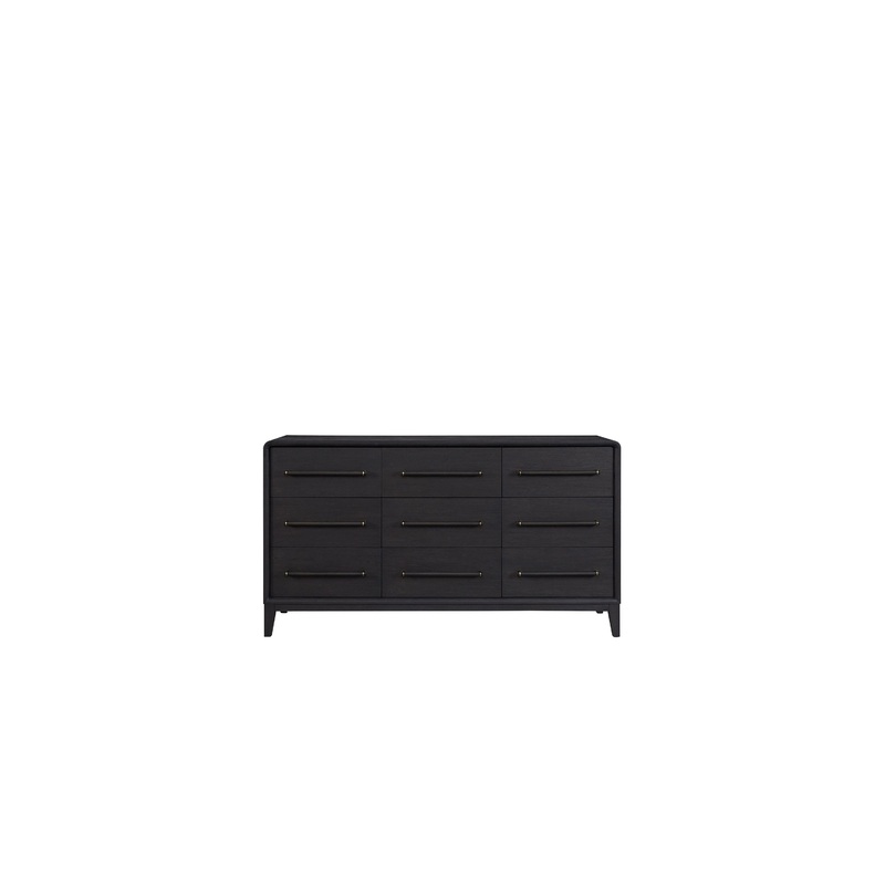 9 Drawer Dresser - Black