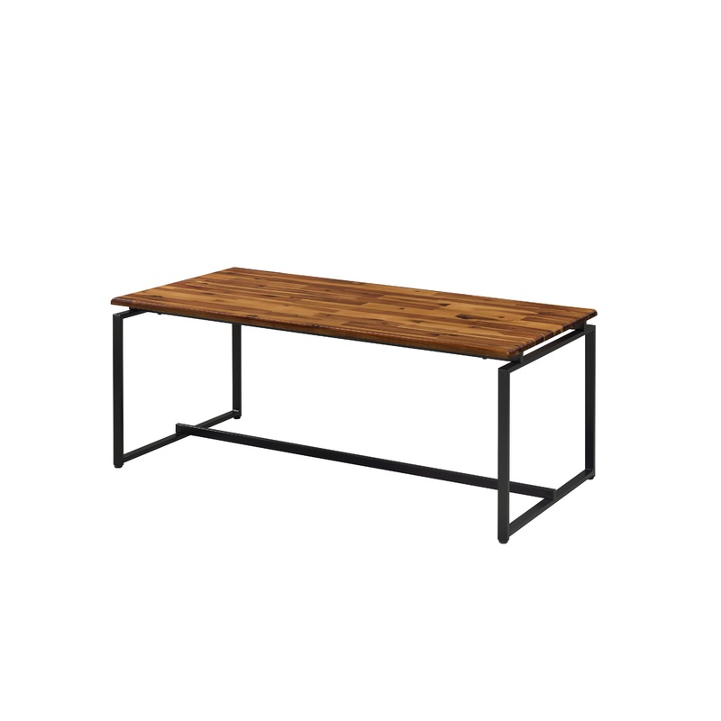 Jurgen - 3 Pieces Pack Coffee & End Set - Oak / Black