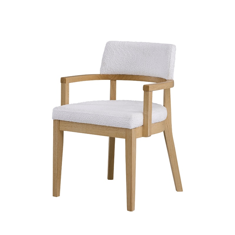 Kasem - Gorge Fabric Side Chair (Set of 2) - White