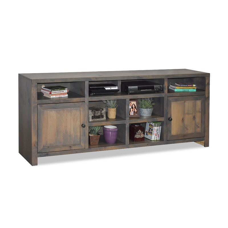 Joshua Creek - TV Stand Console For TVs Up To 95" - Barnwood