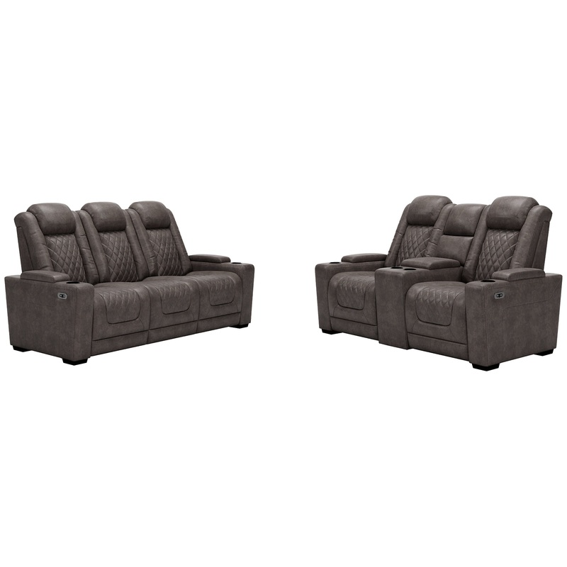 HyllMont Sofa and Loveseat