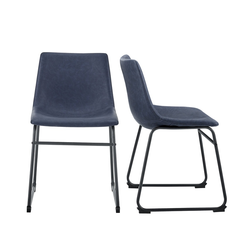 Industrial Dining Chairs (Set of 2)