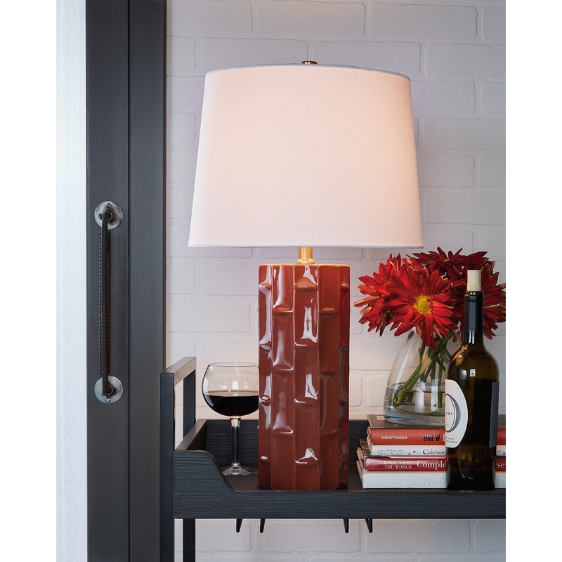 Jacemour Ceramic Table Lamp (2/CN)