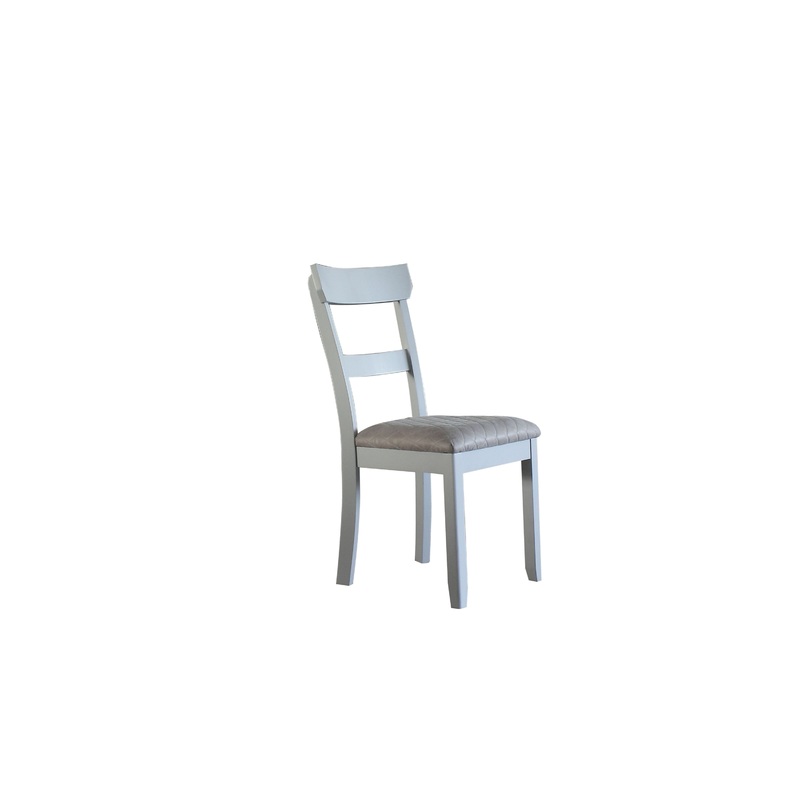 House Marchese - Two Tone Side Chair (Set of 2) - Gray / Pearl Gray