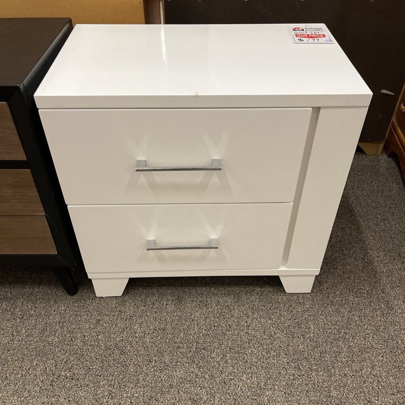 HOB 1678W-4 Nightstand w/ LED