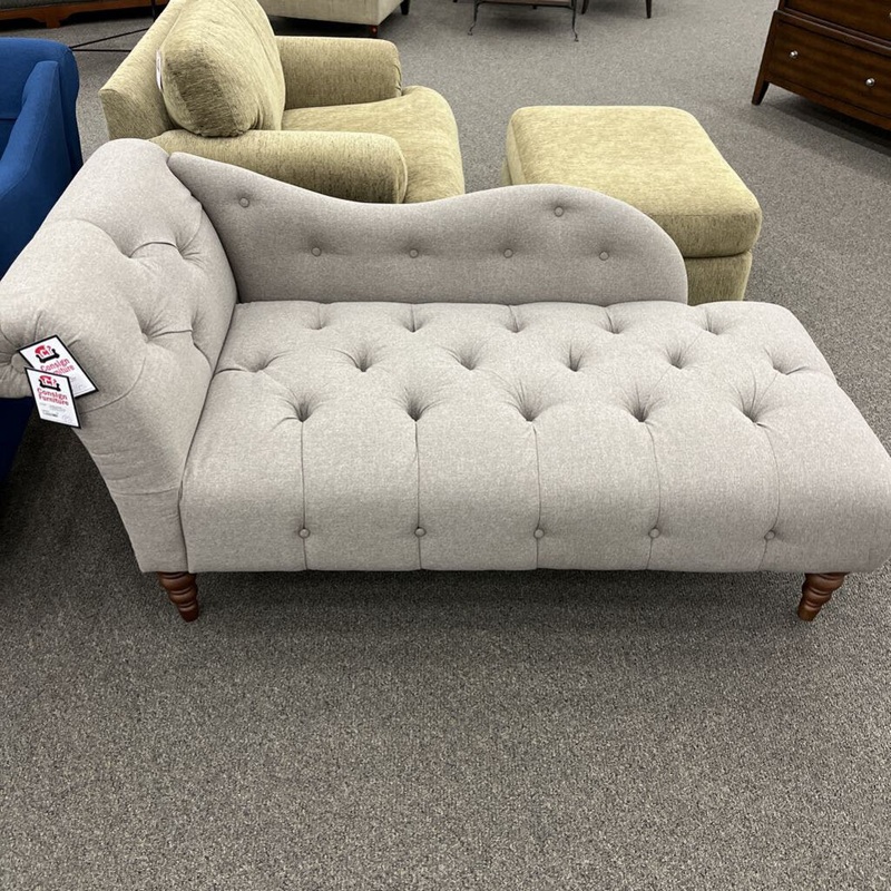 H 1044Br-5 Chaise Lounge Brown