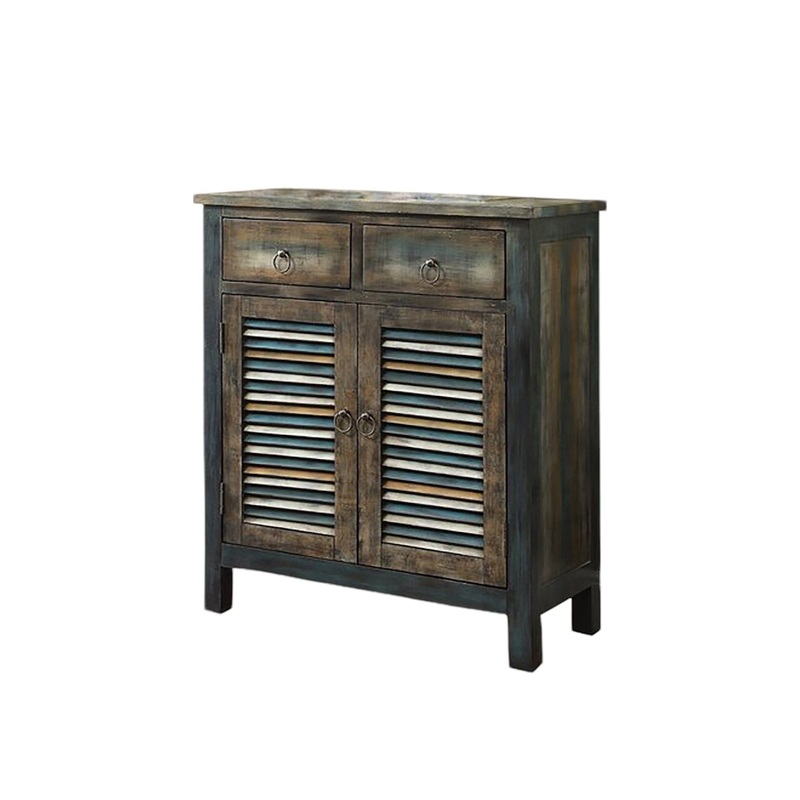 Glancio - Anqtique Console Cabinet - Oak